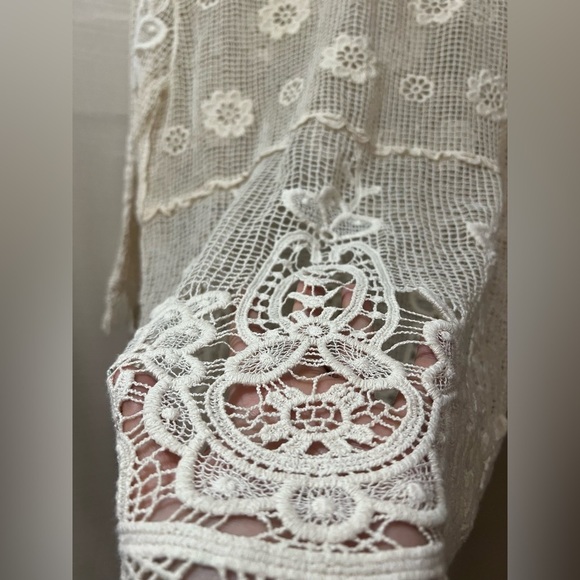 ⚫️ BOGO Lovely 153 crochet summer bohemian hippie women’s top medium/large - Picture 7 of 7